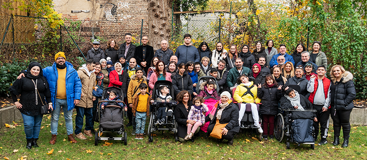 Gruppenbild Familien